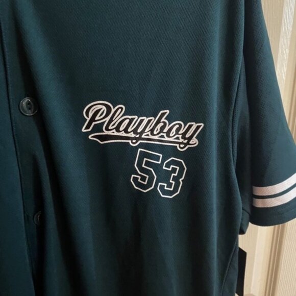 Playboy button up jersey - Picture 2 of 4
